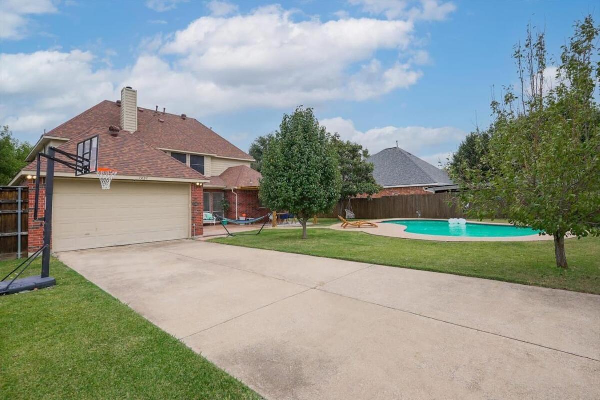 6Br 3,5Ba Home Pool, Hot Tub, Game Room -16 Guests Sachse 外观 照片